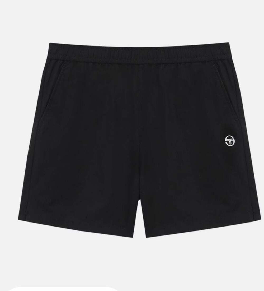 Sergio Tacchini Essentially Woven Shorts Black Size M